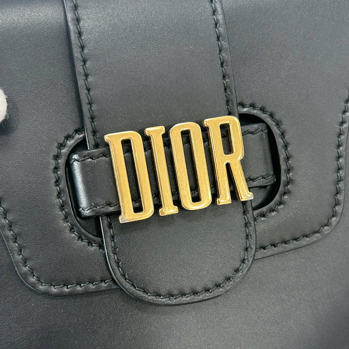 DIOR - D-Fence Black Saddle Bag & Two Straps