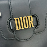 DIOR - D-Fence Black Saddle Bag & Two Straps