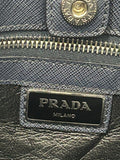 PRADA - Navy Saffiano Leather Tote Bag & Strap