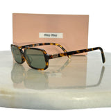 MIU MIU - Rectangle Frame Sunglasses