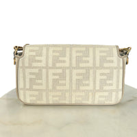 FENDI - Beige Baguette Medium Shoulder Bag