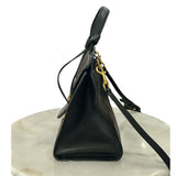 GUCCI - Black Marmont Top Handle Shoulder Bag