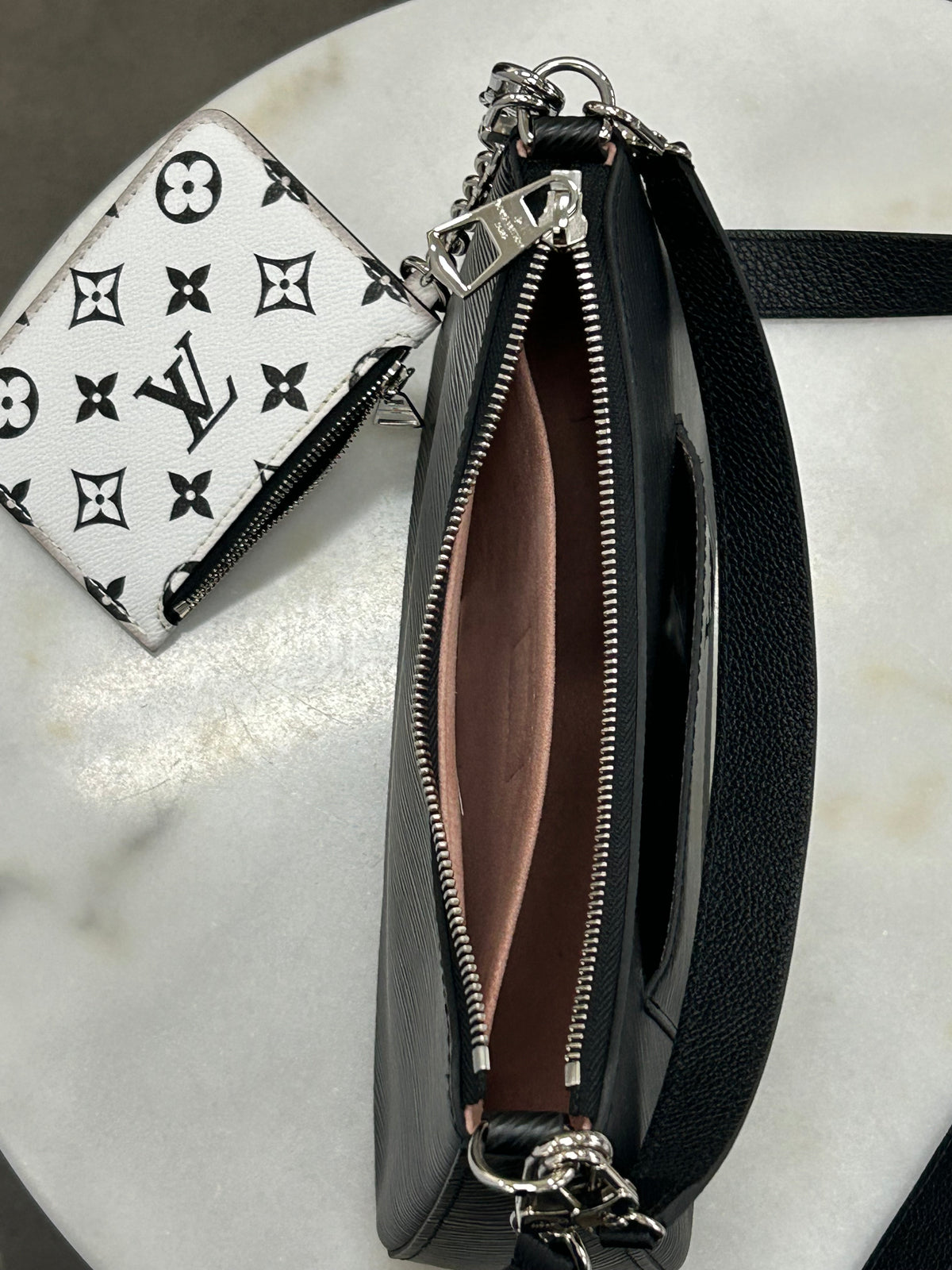 LOUIS VUITTON - Marelle Bag Black Epi Leather