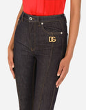 DOLCE & GABBANA - High-Rise Flared Jeans Sz 46