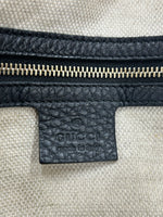GUCCI - Soho Black Leather Tote Bag