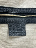 GUCCI - Soho Black Leather Tote Bag