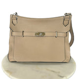 HERMES - Jypsière 37 Shoulder Bag Etoupe