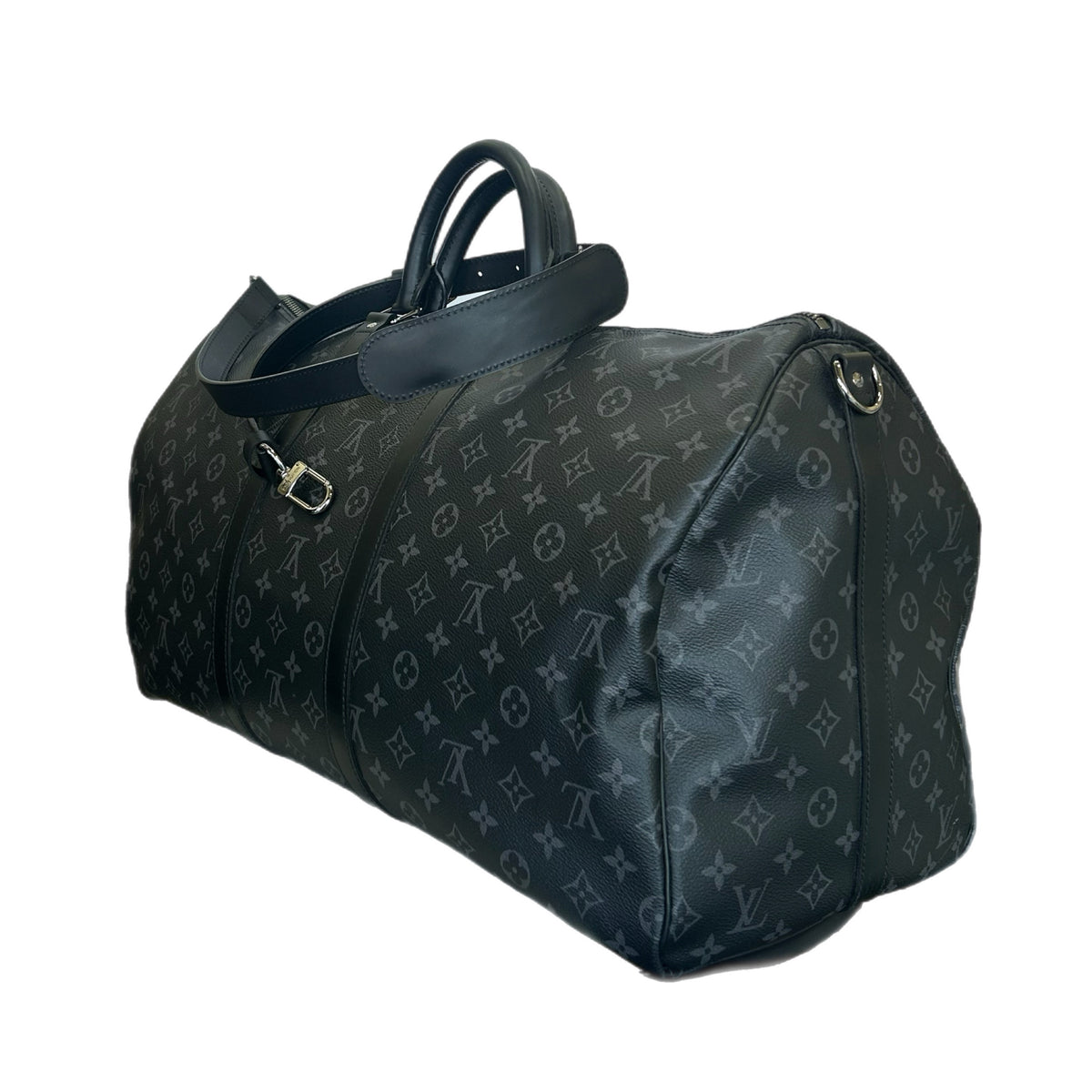 LOUIS VUITTON - Keepall Bandoulière 55 Monogram Eclipse