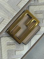 FENDI - Beige Baguette Medium Shoulder Bag