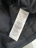GUCCI - Mohair/Wool Cropped DB Jacket in Black - Size 38