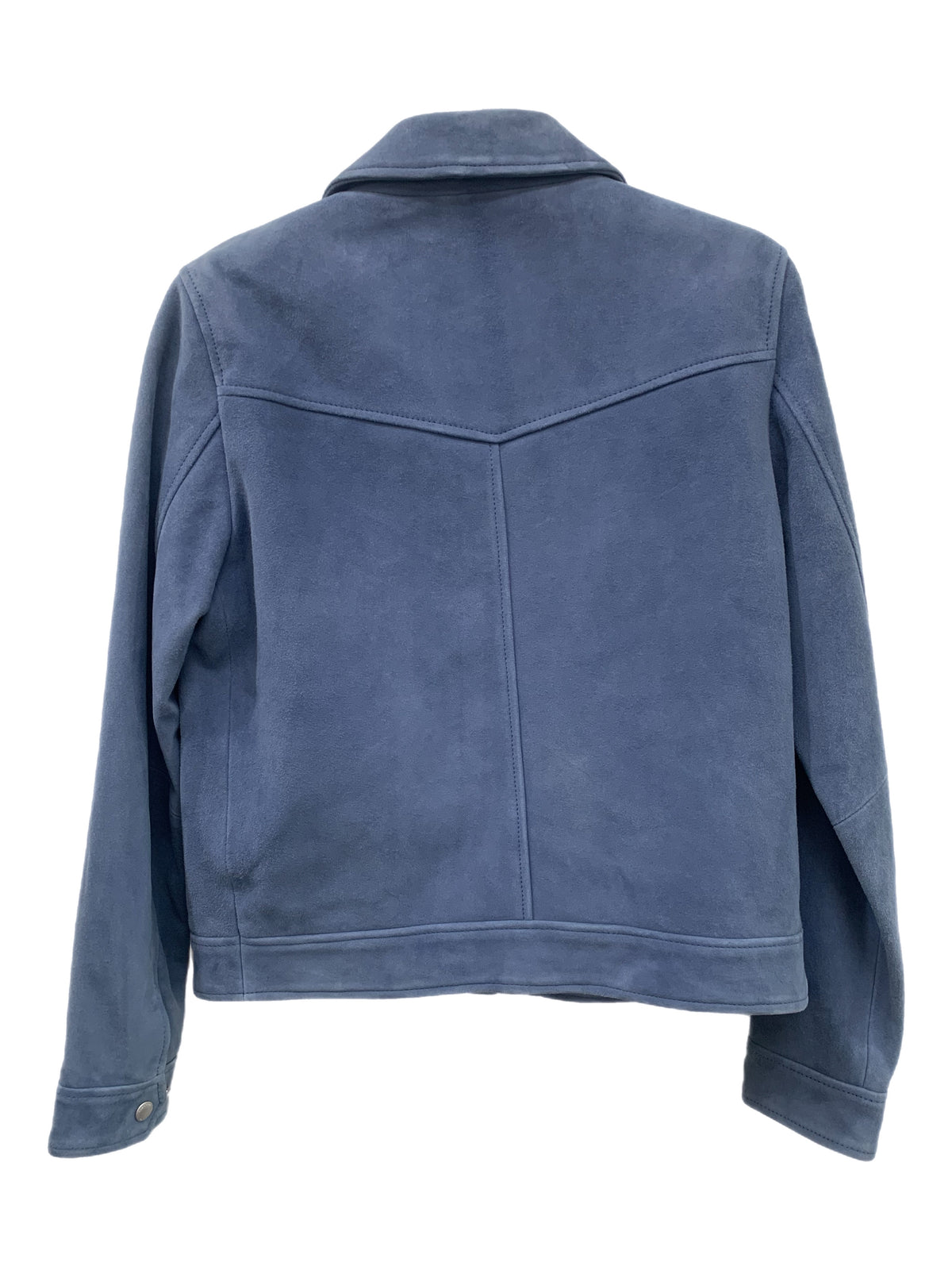 THE KOOPLES Paris - Blue Suede Jacket - Sz 1