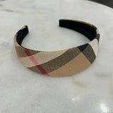 BURBERRY - Ladies Check Headband