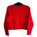 SANDRO - NWT Edgar Red Cardigan Sz 1