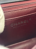 CHANEL - Mini Square Flap Bag in Black