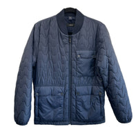 Z ZEGNA - Navy Blue Quilted Jacket Sz M