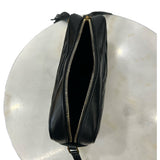 SAINT LAURENT - Lou Black Soft Quilted Leather Camera Bag