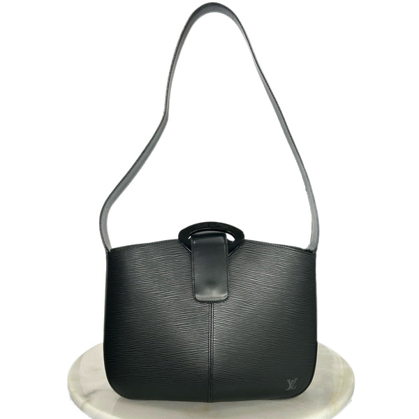 LOUIS VUITTON - Reverie Black Epi Leather Shoulder Bag