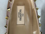 VALENTINO - Nude Ballerina Rockstud Flats Sz 39.5