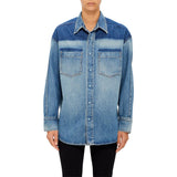 VICTORIA BECKHAM - Oversized Denim Shirt Sz M