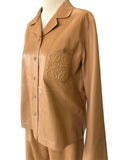LOEWE - Anagram Leather Over-shirt Jacket & Pants