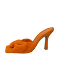 BOTTEGA VENETA - Easy Towel Bow Mule Sandals Sz 39