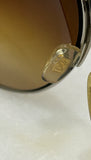 DOLCE & GABBANA - Gold & Silver Gradient Sunglasses
