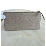 LOUIS VUITTON - Pochette Félicie Tourterelle Empreinte Leather