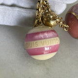 LOUIS VUITTON - Bijoux Sac Mini Lin Croisette Keychain or Bag Charm