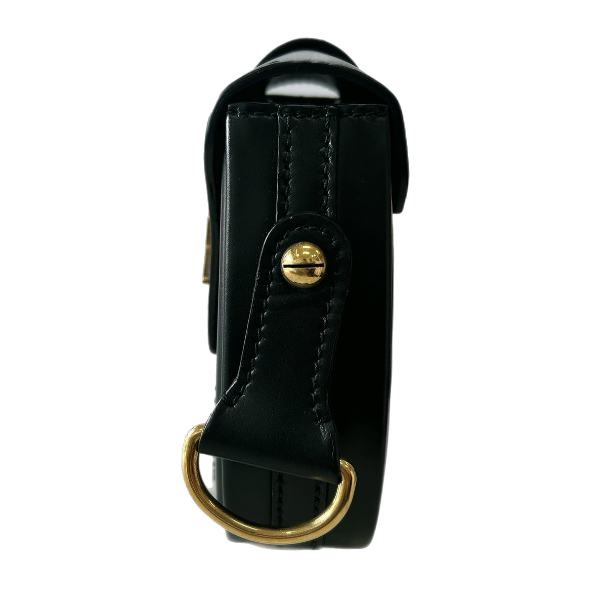 DIOR - D-Fence Black Saddle Bag & Two Straps