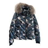 SKEA - Down Chevron Quilted Ski Jacket - Detachable Hood Sz 42