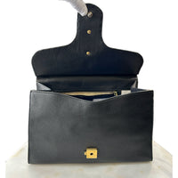 GUCCI - Black Marmont Top Handle Shoulder Bag