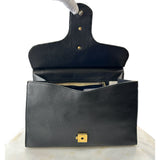 GUCCI - Black Marmont Top Handle Shoulder Bag