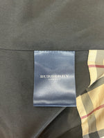 BURBERRY - Black Trench Coat Sz 10-12