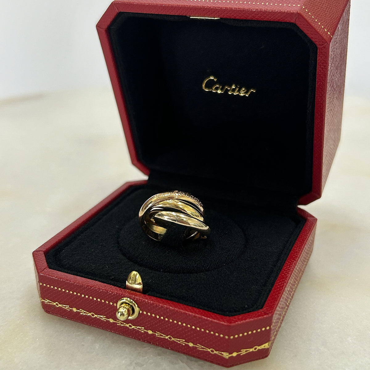 CARTIER - Les Must De Cartier Trinity Ring Sz 52