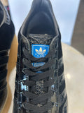 GUCCI x ADIDAS - Velvet Croc Embossed Gazelle Wedge Sneakers Sz 38.5