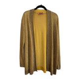 MISSONI - Gold Lurex Cardigan Sz 42