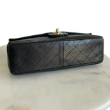 CHANEL - Black Quilted Classic Flap Shoulder Bag