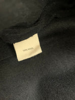 JAC + JACK - Black Felt Wool Zip Up Jacket Sz S