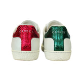 GUCCI - Ace Sneaker with Bee Embroidery Sz 34.5