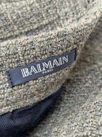 BALMAIN - Tweed Mini Wrap Skirt Sz - FR 36