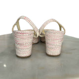 CHANEL - Tweed & Pink Patent Slingbacks Sz 39C