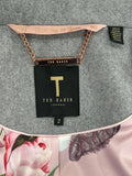 TED BAKER - Sandra Funnel Neck Wrap Coat Sz 2