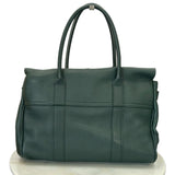 MULBERRY - Bayswater in Heavy Grain Green Leather
