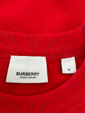 BURBERRY - TB Logo Red Jumper Sz M