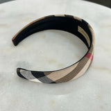 BURBERRY - Ladies Check Headband