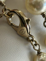 CHANEL - Iridescent Enamel & Pearl CC Long Necklace