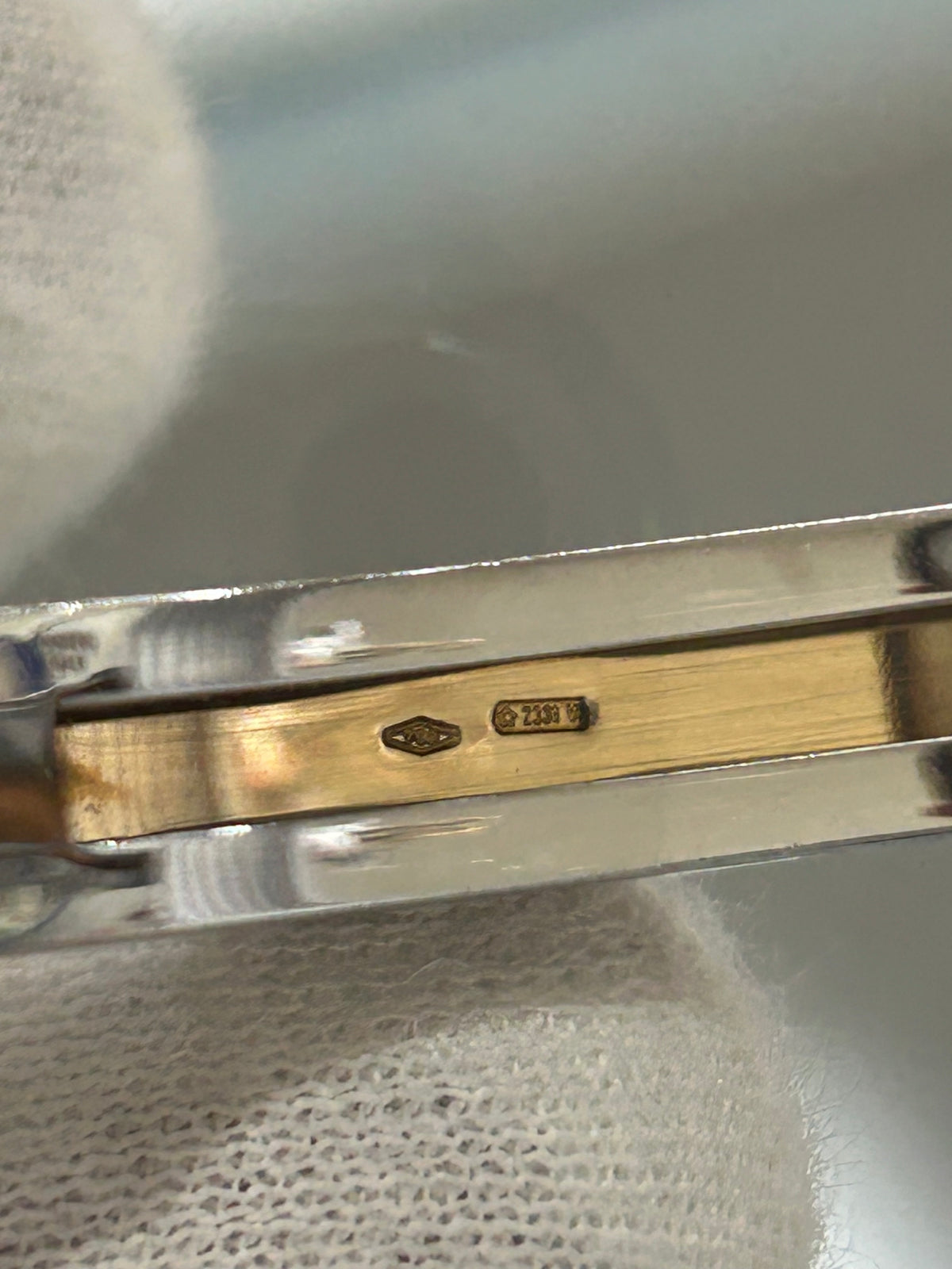BVLGARI - B.Zero1 18k Gold & Steel Bracelet