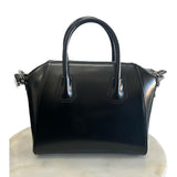 GIVENCHY - Small Antigona Bag in Black Box Leather