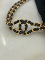 CHANEL - Wallet on Chain Bag in Black Lamb Leather