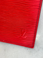 LOUIS VUITTON - Felicie Pochette - Red Epi Leather Crossbody Bag
